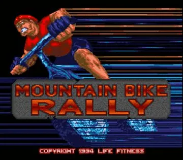 Exertainment Mountain Bike Rally (USA) screen shot title